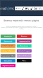 Mobile Screenshot of math2me.com